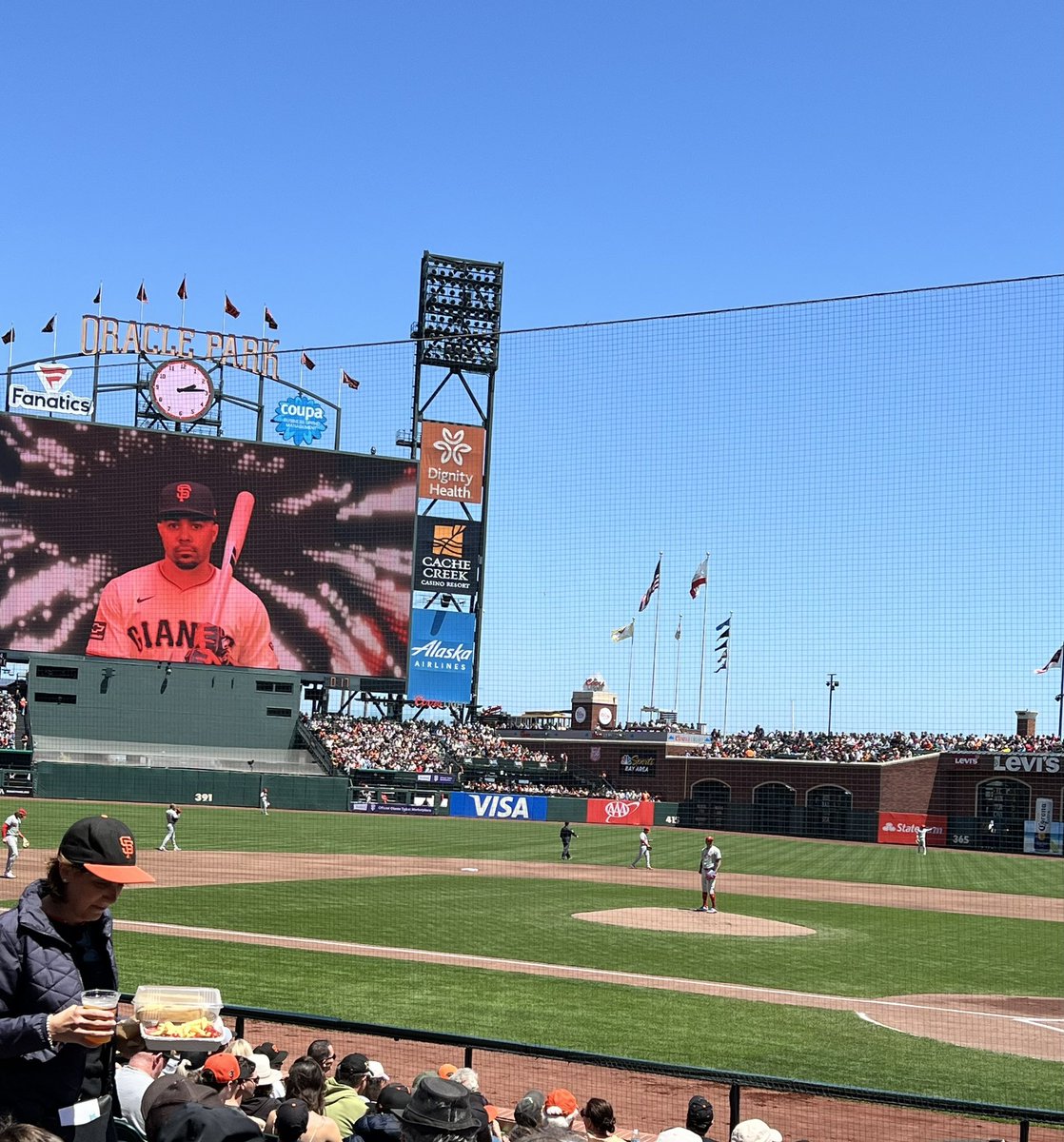 ItzJust_Tasha's tweet image. Home Sweet Home. #sfgiants #oraclepark #LetsGoGiants