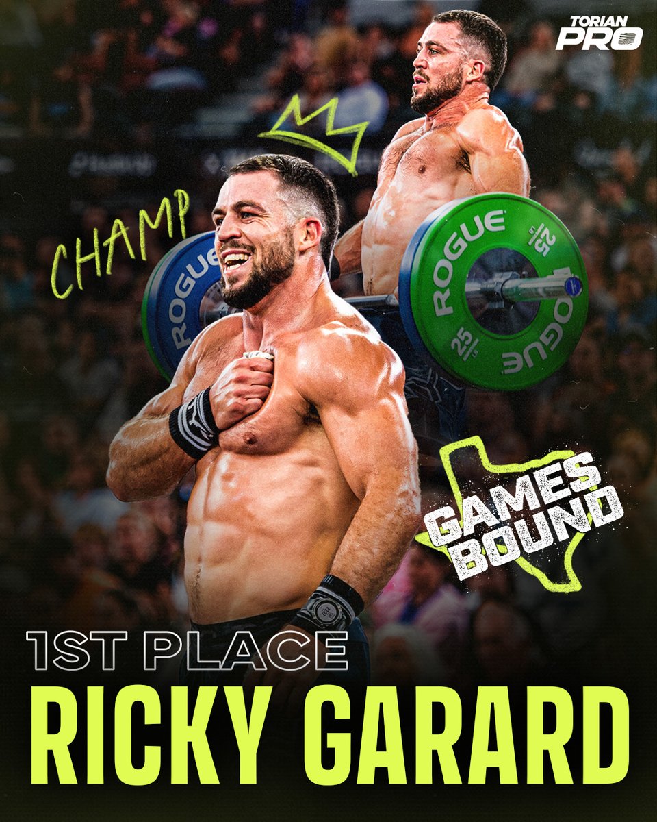 He’s back on top! 🏆 

Ricky Garard is the Oceania Semifinal champion!