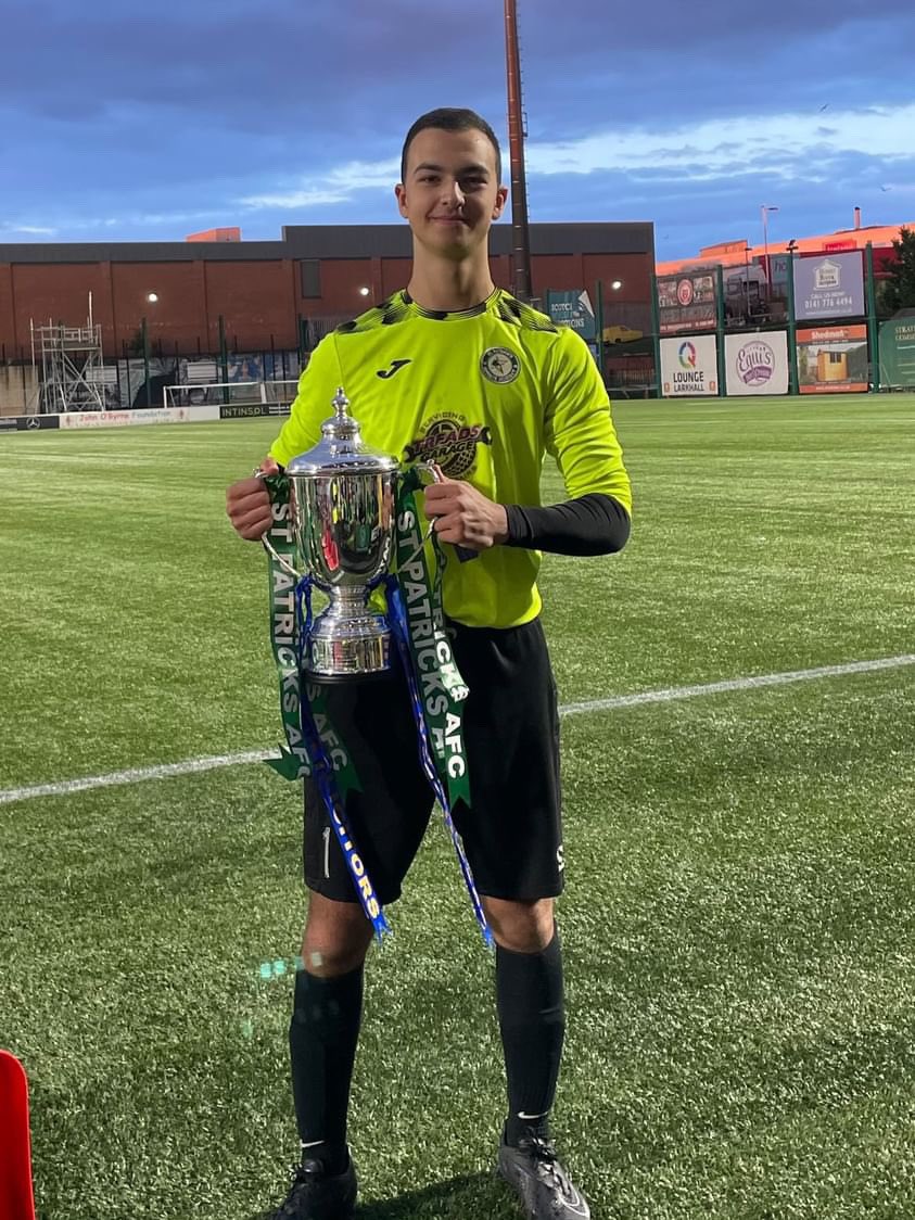 shot_stoppersgk's tweet photo. Congratulations to Brad Darion and the St Pats team on their 5-0 win against Third Lanark in the Trophy Challenge Cup Final 🏆 #BeWithTheBest #SSGA https://t.co/OYjvCyuLVP