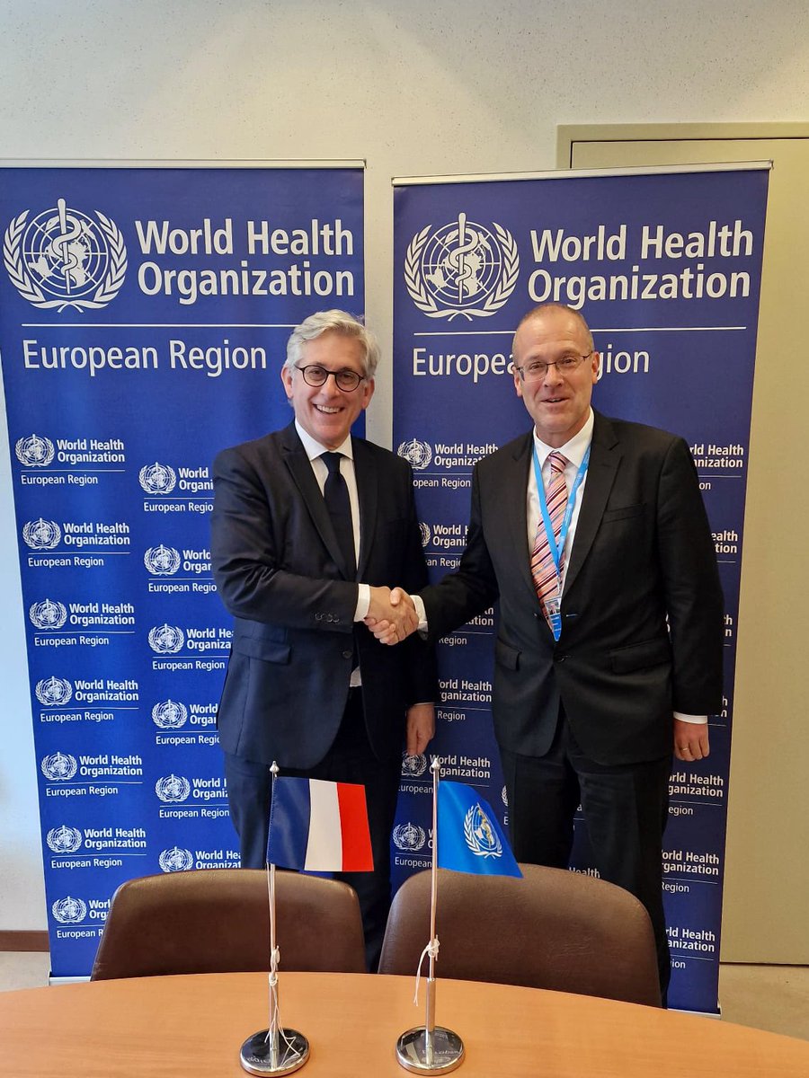 Solid support for @WHO_Europe & @WHOUkraine’s work in #Ukraine, including critical mental health services amid relentless war. And solid support for @WHO’s Investment Round towards a sustainably funded #WHO. Merci beaucoup, France: nous sommes vraiment reconnaissants! #WHA77