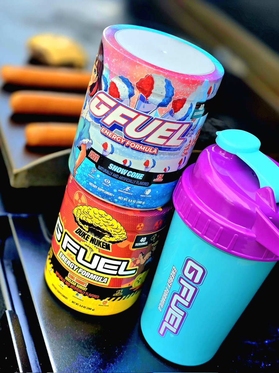 Have a great day, everyone! Use code Nogame at @GFuelEnergy for some awesome new flavors!
