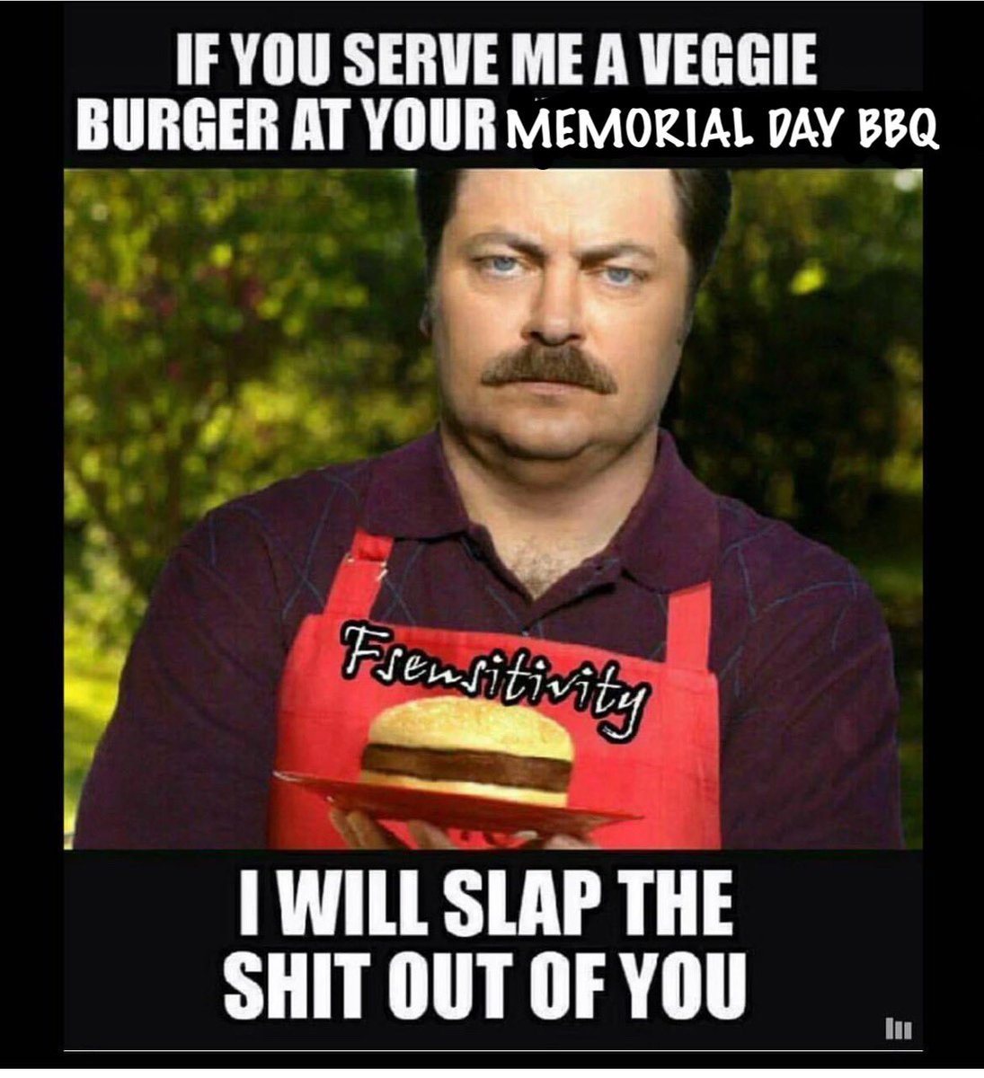 Haha, just don’t do that.🇺🇸😂 Memorial Day BBQ humor.