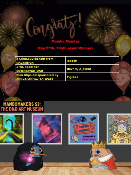 Thank you for joining us for another night of marble entertainment 🔥 Congratulations to all the winners and see you next Monday ❤