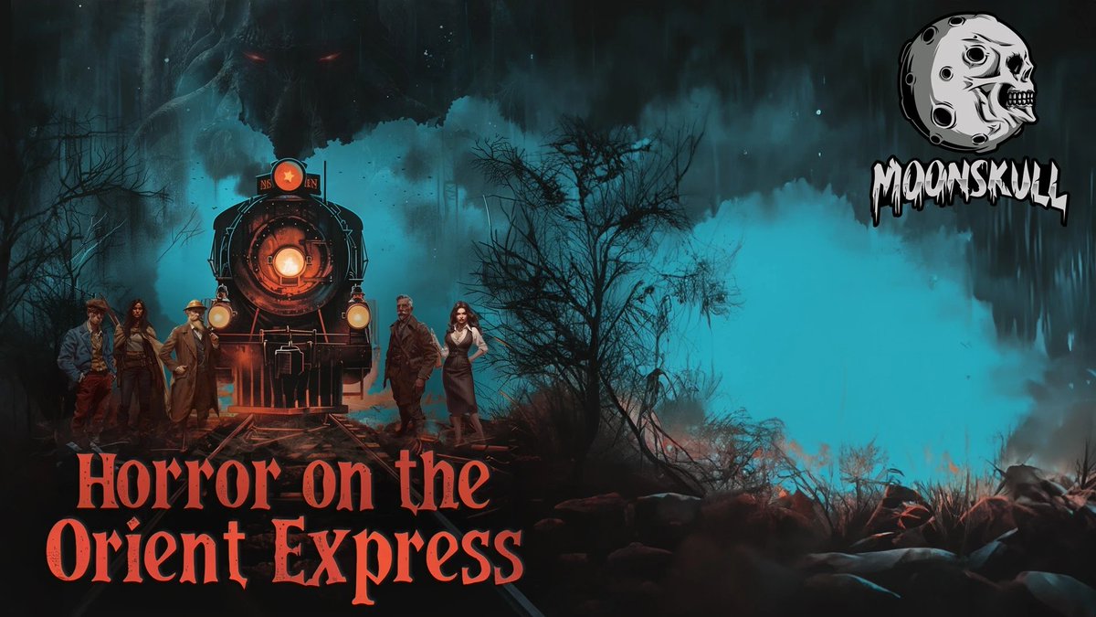 Join us at 8PM CT/9PM ET for Ep. 4 of #CallOfCthulhu Horror on the Orient Express!

@MossMoophe is our GM!

Our players are @Sevvy_707 @SavagelandJT @nomiwithoutyou @richard_froste & @Kriswithadagger!

The party faced their first taste of combat last week. What will they face