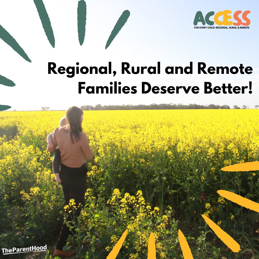 We’re part of more than 50 organisations taking to Canberra today. We're urging the govt to take action to ensure every child in regional, rural &amp; remote areas gets the early education they deserve. Stand with us, and send an email to your local MP shorturl.at/CFv4R