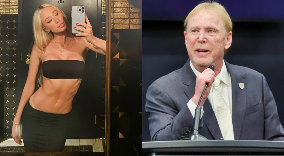 Congrats! 26-year-old Hayden Hopkins, girlfriend of Raiders owner Mark Davis (70), is pregnant. Happy for the power couple!