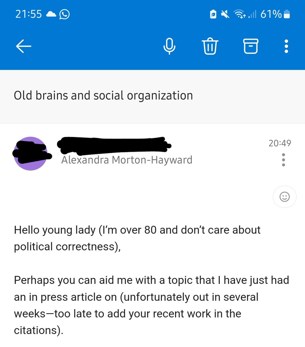 Dear Professor Emeritus ✍️ This is not an acceptable way to address a colleague. It's demeaning - but clearly you understand that, you just don't care. By all means though, continue to list all the things I can do for you.