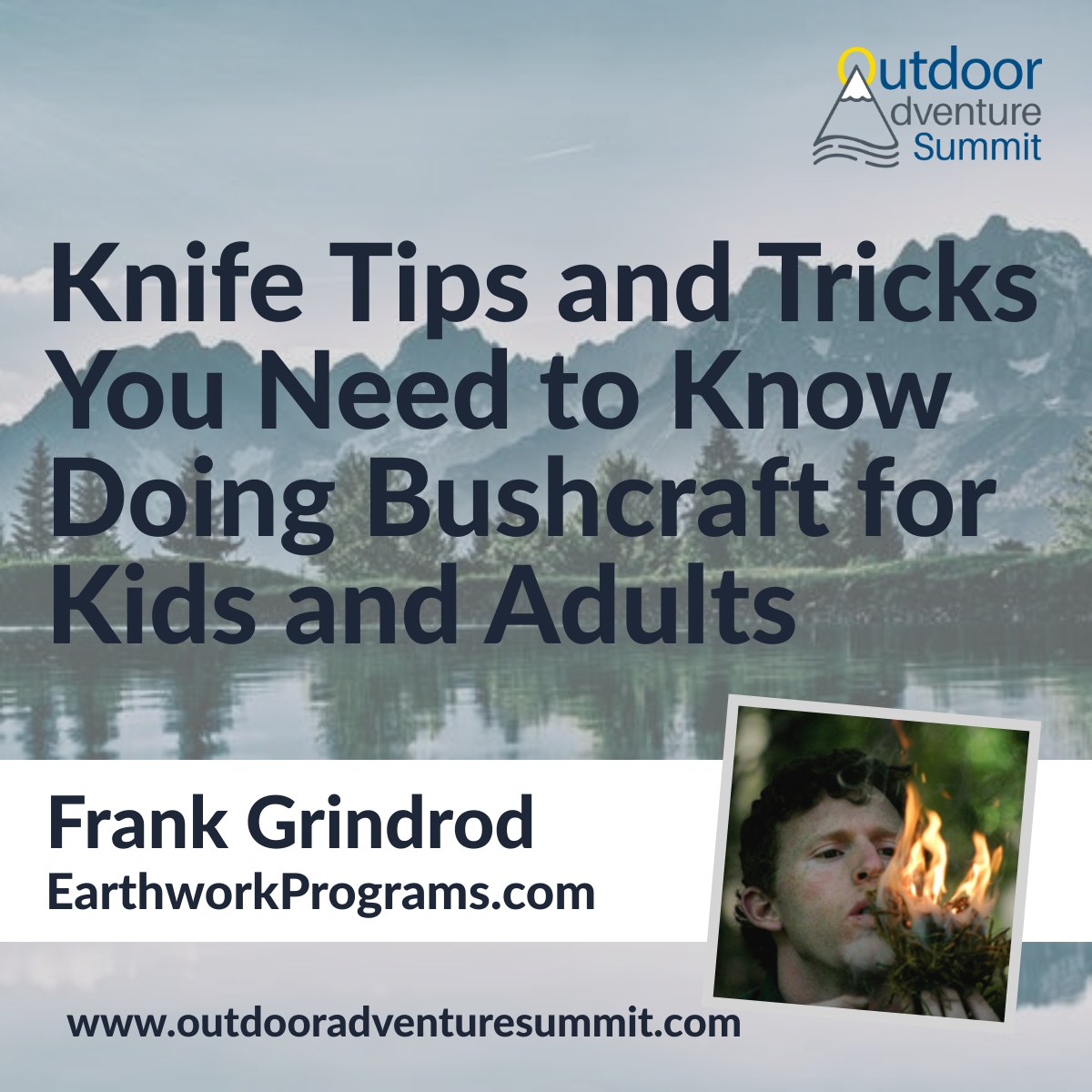 Join us for the Outdoor Adventure Summit sign up today! Get your free ticket for the 4th annual Outdoor Adventure Summit and learn from experts from around the world including Craig Caudill, Frank Grindrod, Carleigh Fairchild, and Paul Kirtley. Prizes are available for every t...