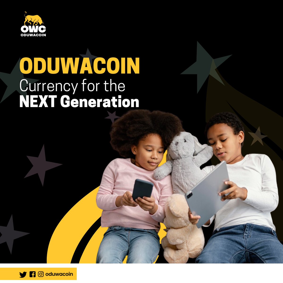 This Children’s Day serves as a reminder to not only protect, but empower them with Oduwacoin.

With its advanced blockchain technology, #owc offers secure, decentralized transactions, promoting financial empowerment and inclusivity.

#crypto #explore #childrensday