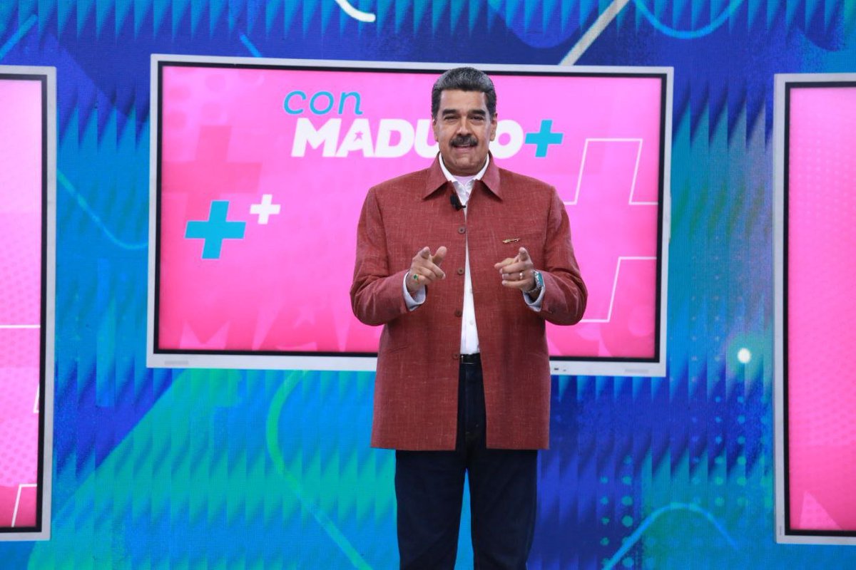 #EnVivo📡| Inicia transmisión #47 de nuestro programa Con Maduro +.

#ConMaduroMásLike