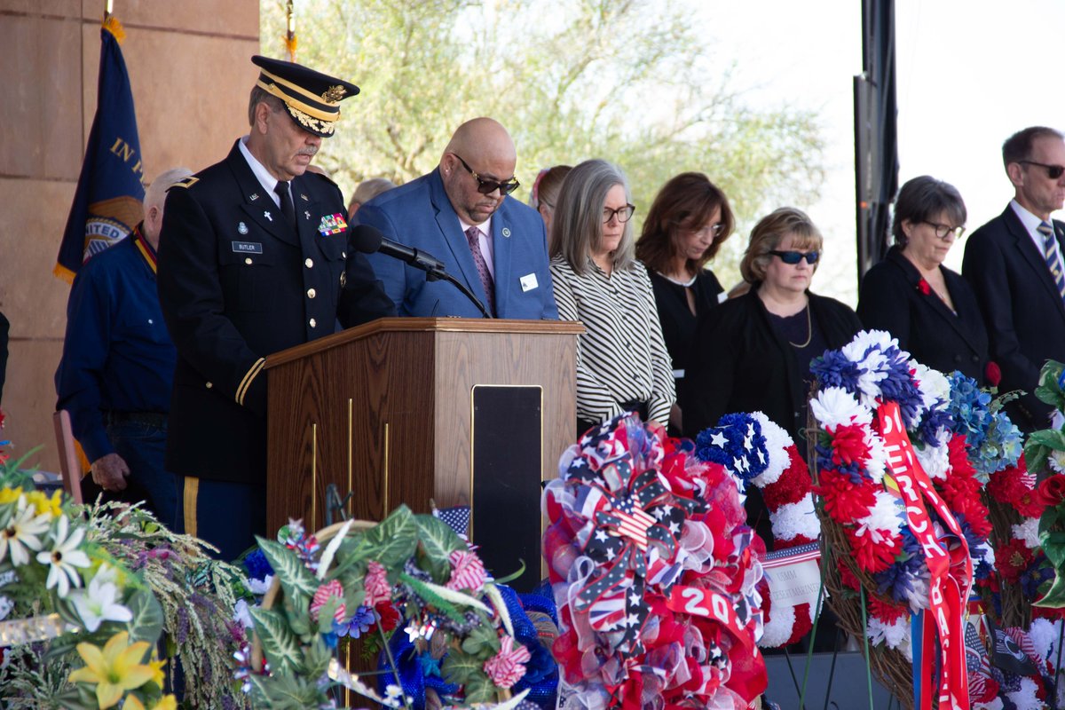 We met at the National Memorial Cemetery of Arizona this Memorial Day to honor our fallen heroes. Surrounded by service members, veterans, and their families, we were reminded of the sacrifices these fearless men and women made for our freedom.