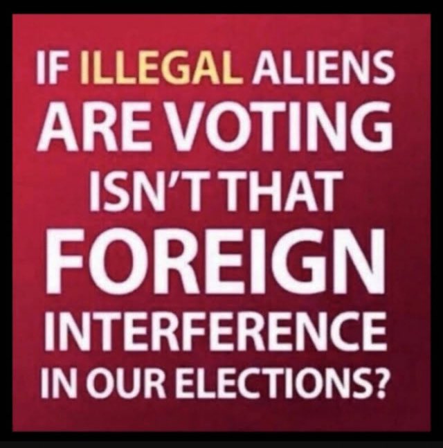 If i want to cross the border from Canada just to get gas i have to apply, pay a fee to get a passport which is mandatory to cross. Illegal immigrants cross illegally without papers or proper vetting and in states without mandatory government issued identification there’s nothing