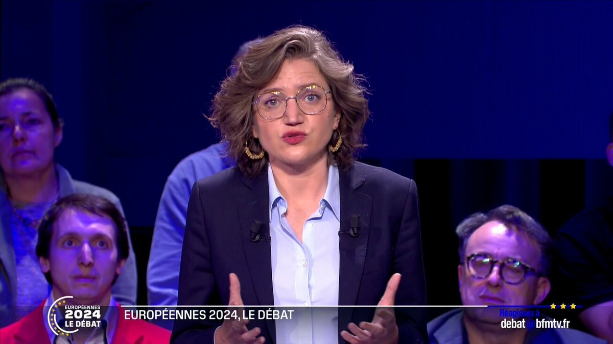 🔴 EN DIRECT 'Oui, je suis inquiète': Marie Toussaint déplore la 'poussée électorale de l'extrême droite' et les 'renoncements de la majorité' #debatBFM l.bfmtv.com/djTQ
