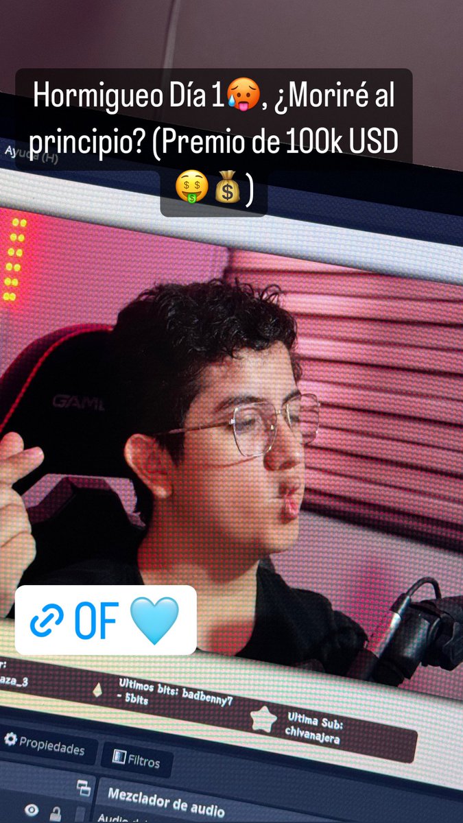 Hormigueo Día 1🥵, ¿Moriré al principio? (Premio de 100k USD 🤑💰) Twitch.tv/comandito81