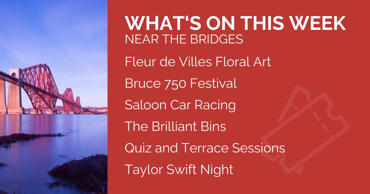 📅 What's On This Week? 👉 Check out our essential guide! ➡️ theforthbridges.org/news.../whats-… #ForthBridges #ForeverEdinburgh #LoveFife