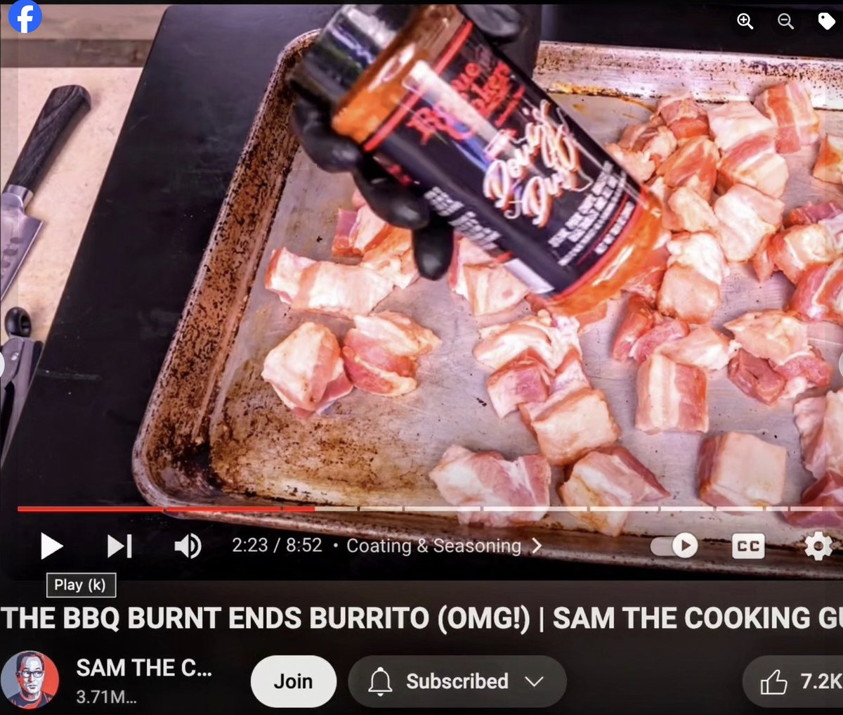 Happy Memorial Day FriYay Friday #21-2024.  Humbled that my friend Sam the Cooking Guy used my Doug's Dust on his Pork Belly in his OMG BBQ Burnt Endz Burrito.  The color coming off the Traeger Timberline looks incredible.  Go to our website to order.  
youtu.be/_XD-jWGLkQ8?si…