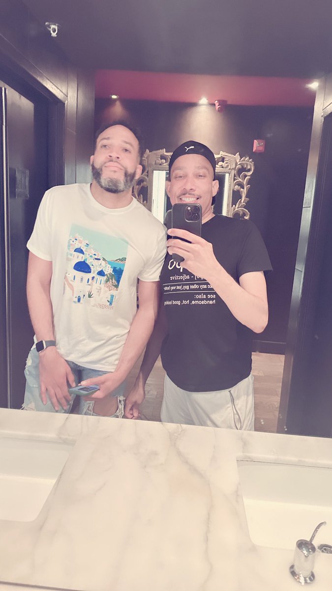 bulletprfsoul's tweet image. Two bad kings 👑.  #DCPRIDE24 #GREATTIMES @KlassyMcKlass