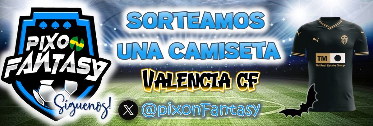 🤍🦇🖤 Te gusta la filtrada supuesta segunda equipación 24/25 del #ValenciaCF?? 🎁👕 La sorteamos entre nuestros seguidores!! 🔄 Solo tienes que RT 🍀Mucha suerte a tod@s! 📌 El miércoles anunciamos ganador/a