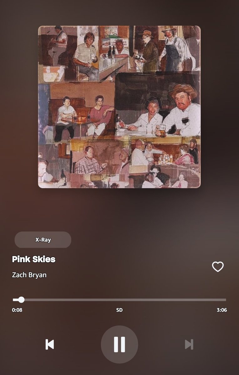 Tyler_Mayfield's tweet photo. Zach Bryan does it again. #pinkskies https://t.co/UUsWPC9uGu