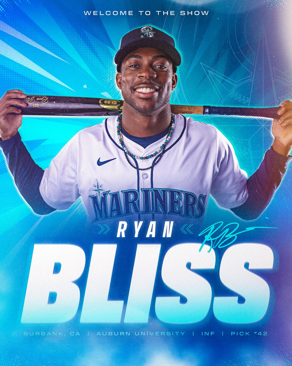 Seattle Mariners (@mariners) on Twitter photo Bliss to the Bigs!
Weโve called up INF <a href="/ribliss2/">Ryan Bliss</a>, and heโll make his <a href="/MLB/">MLB</a> debut tonight at <a href="/TMobilePark/">T-Mobile Park</a>. #TridentsUp
๐ atmlb.com/3wSK4co Bliss to the Bigs!
Weโve called up INF <a href="/ribliss2/">Ryan Bliss</a>, and heโll make his <a href="/MLB/">MLB</a> debut tonight at <a href="/TMobilePark/">T-Mobile Park</a>. #TridentsUp
๐ atmlb.com/3wSK4co