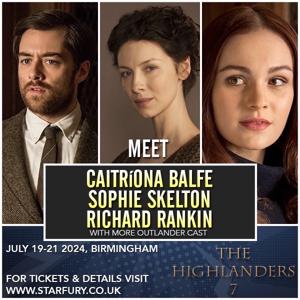Richard Rankin (@rikrankin) on Twitter photo Very much looking forward to hanging out with the <a href="/starfuryevents/">Starfury Conventions</a> gang in July for Highlanders 7! Come see us in Birmingham!! Very much looking forward to hanging out with the <a href="/starfuryevents/">Starfury Conventions</a> gang in July for Highlanders 7! Come see us in Birmingham!!