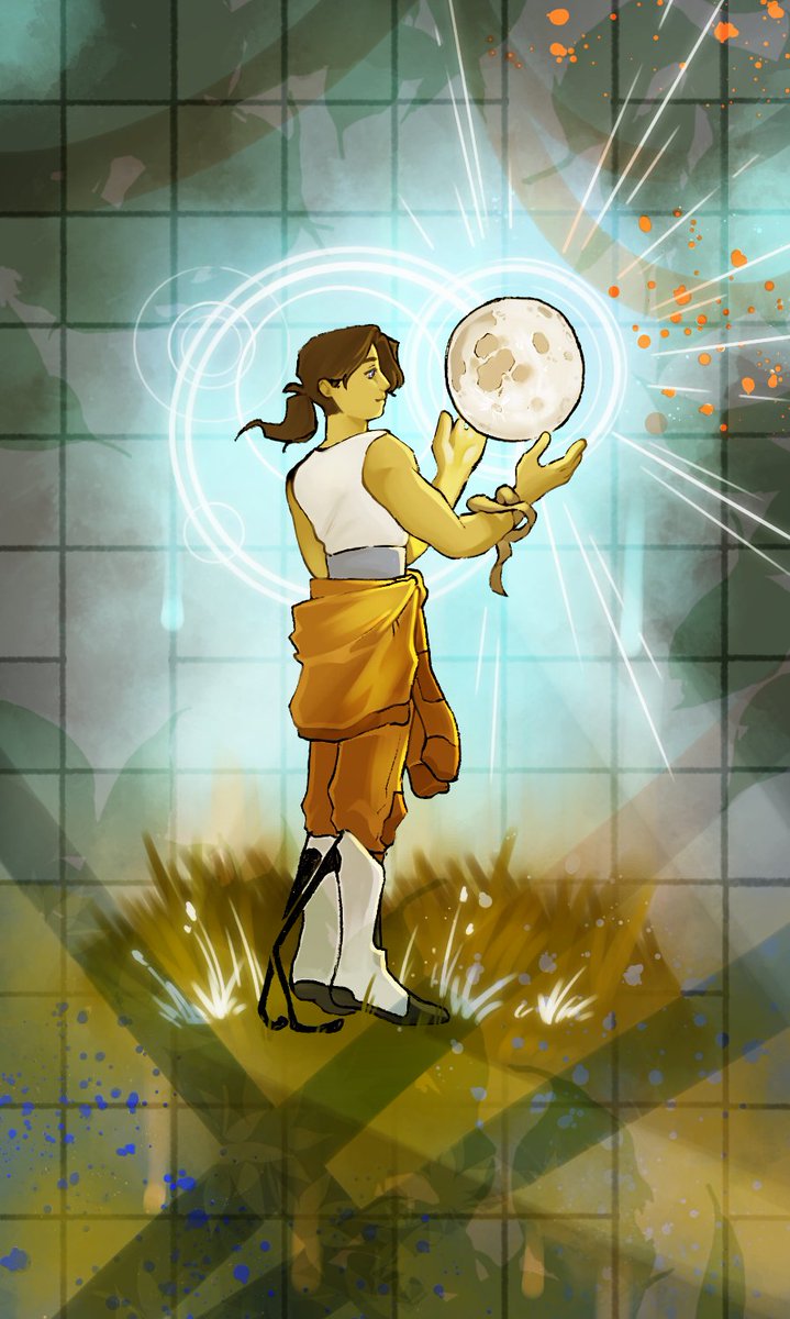 pineflowerart's tweet photo. My cards for the @TarotTurret  , a Portal themed Tarot Deck! 

The one with Chell is the "Page of Pentacles", and the one with the cube is the "Five of Wands". https://t.co/GdiHtbVtfx