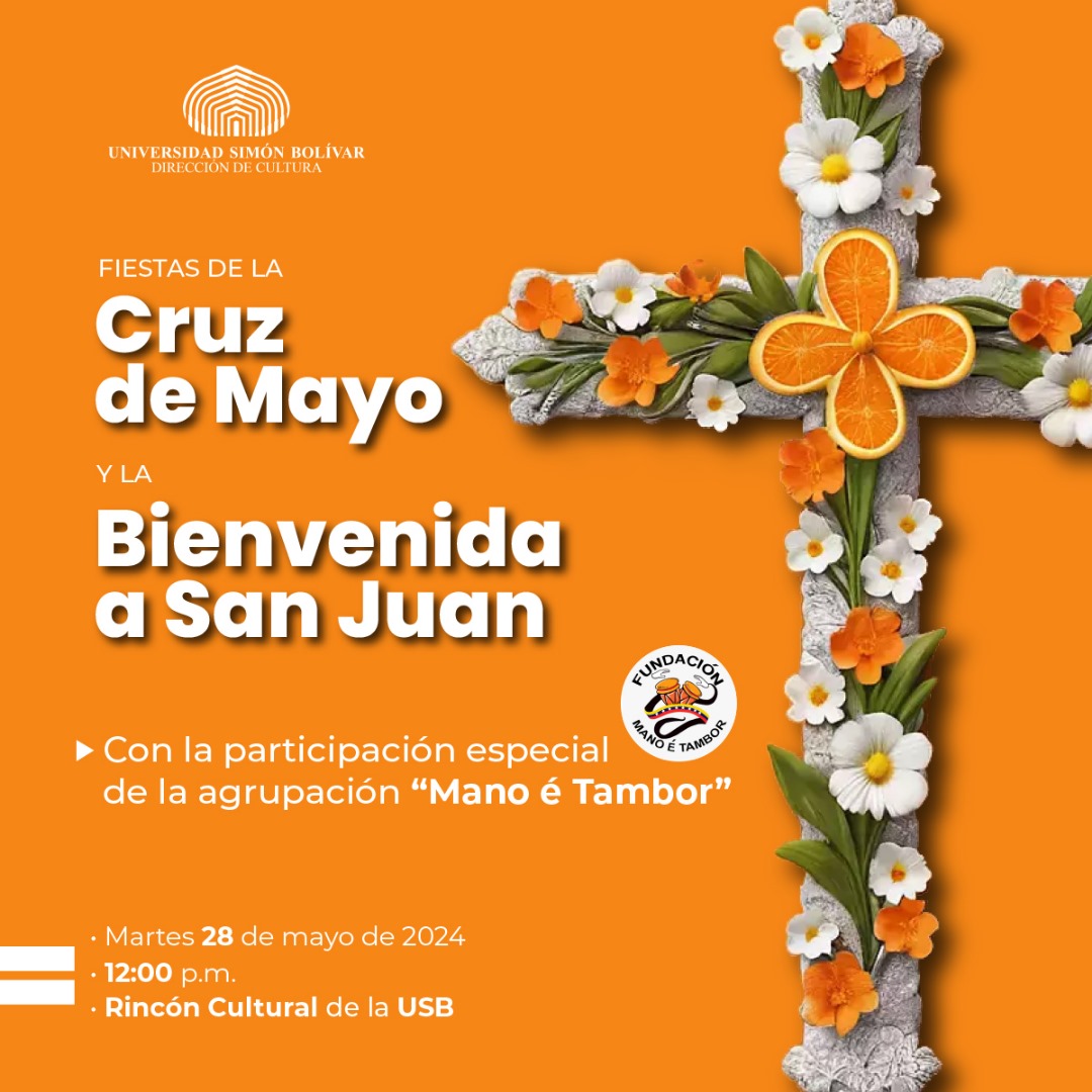 campusb's tweet photo. Celebración de la “Cruz de mayo” y “Bienvenida a San Juan”
#USBve https://t.co/bhHV5h6o9N