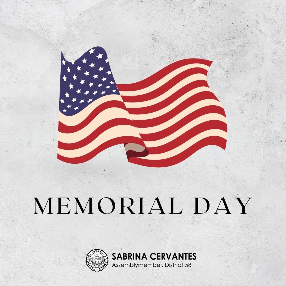 On #MemorialDay🇺🇸 we honor the members of the U.S. Armed Forces who gave what President Abraham Lincoln called the 'last full measure of devotion' in defense of our country. Let us always remember their sacrifice to keep us both free and safe.