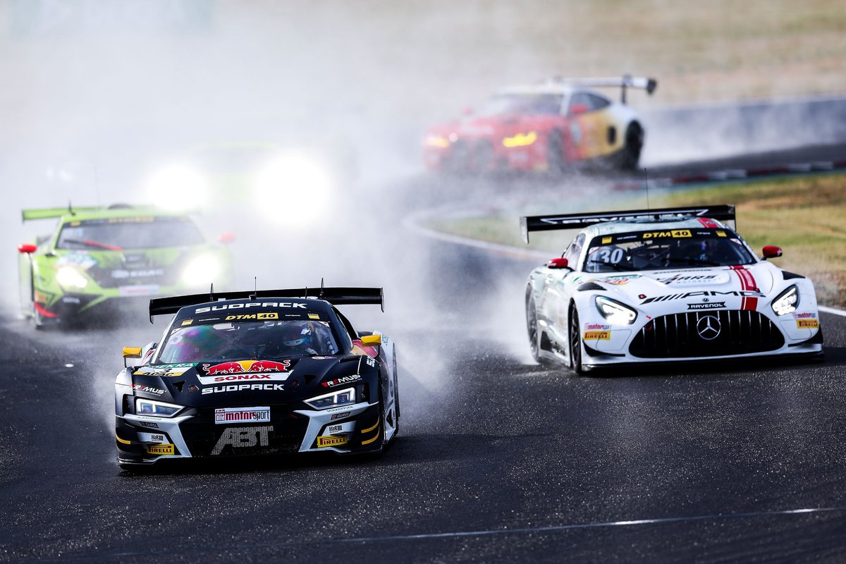 motoresapleno's tweet photo. #DTM en #Lausitzring – #Carrera1: Primera victoria en la temporada de Kelvin #vanderLinde en una pista complicada por la lluvia. #motoresapleno #automovilismo #motorsport
https://t.co/CTQzSLRnAK https://t.co/muYP10hOXP