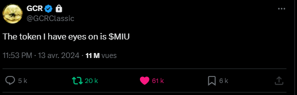 MiuOnBase's tweet photo. He knows 😼😼😼

$MIU

#basecoins #memecoins #gcr https://t.co/d8XrjQqFO8
