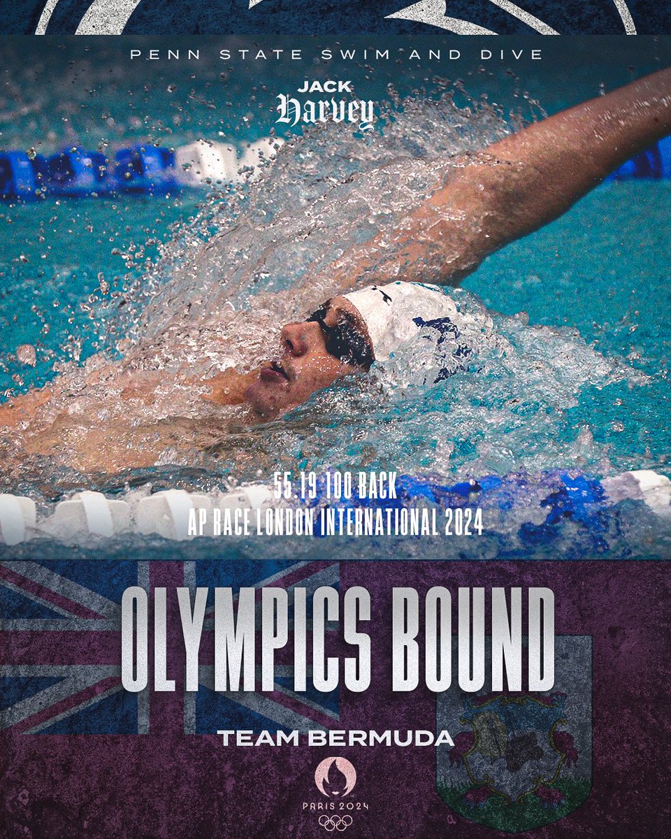 ROAD TO PARIS 🇧🇲

Jack Harvey achieved the standard time to be considered for the 2024 Paris Olympics for Bermuda with a Bermuda National Record in the 100 back at the AP Race London International 2024 !