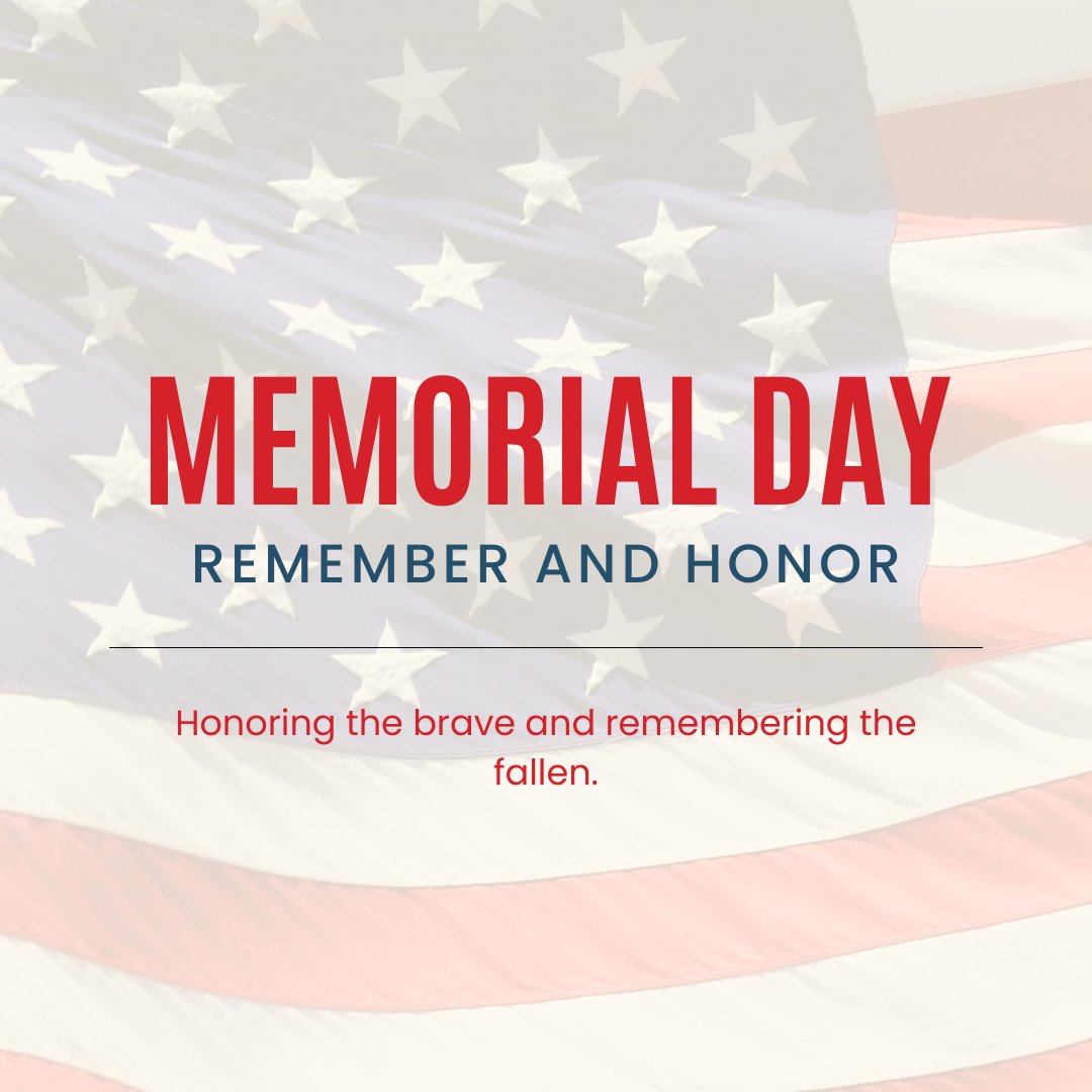 uwddayton's tweet photo. Honoring the brave, remembering the fallen. Wishing everyone a meaningful Memorial Day.

#memorialday #honorthebrave #rememberthefallen https://t.co/p4T3flYGhb