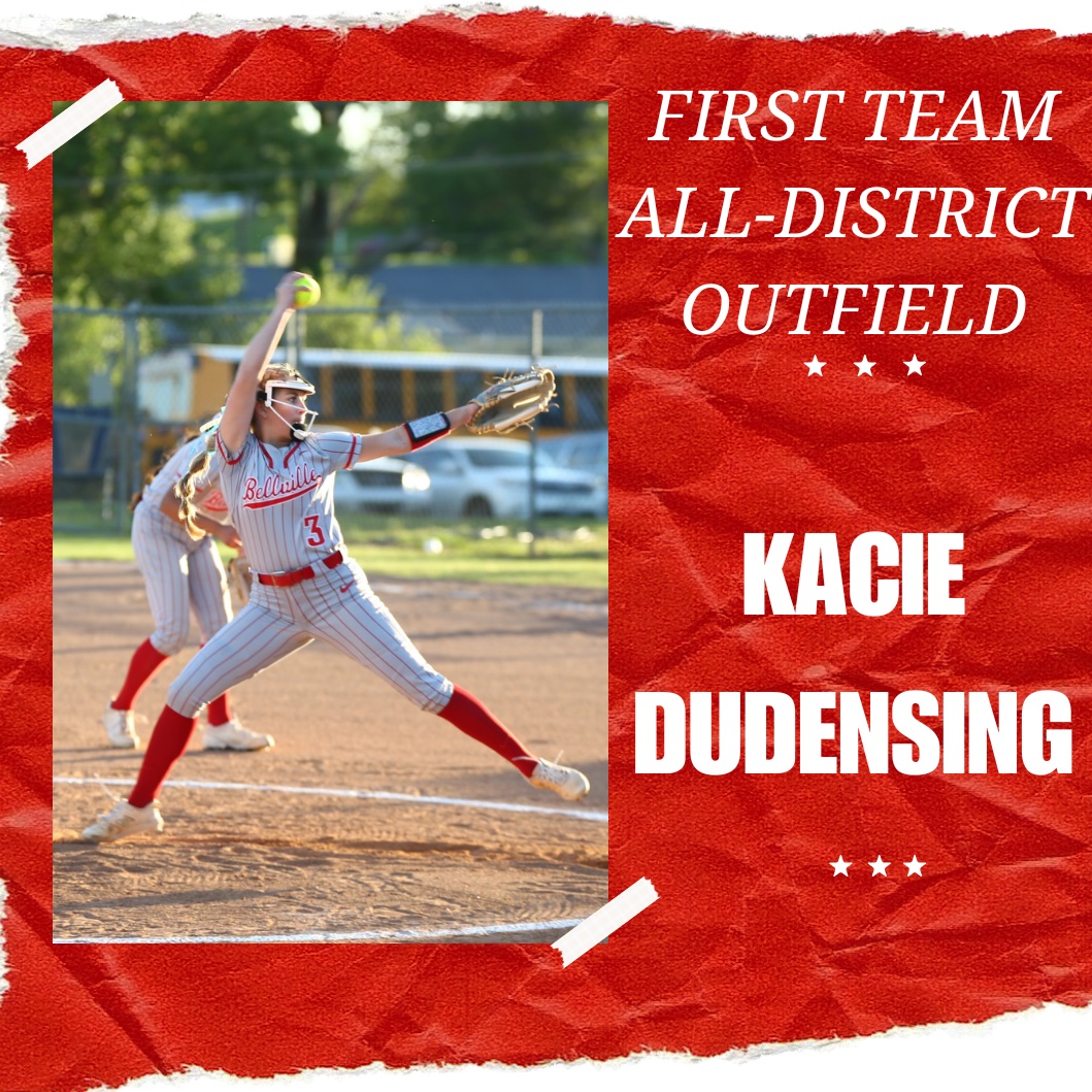 Congratulation to Kacie Dudensing on her First Team All-District Honors for the 2024 season!