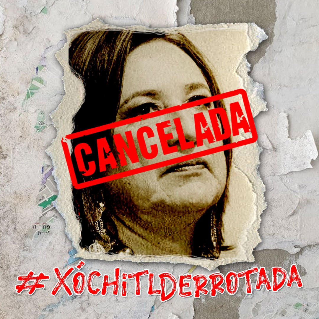 Felicitamos a Xóchitl por su increíble capacidad de perder en todo #XóchitlDerrotada