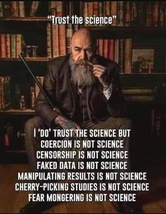 Cannot have said it better myself. So sad. There are STILL HONEST, real drs out there.. thx to Xiden, his goons,& the drs bought.. have ruined it for the HONEST DRS! DO YR RESEARCH PPL! Trust NOONE💯💯🔥🔥 But DO trust yr gut.. it was given 2 u for a reason💯 🇺🇸🇺🇸🎯🎯🔥🔥