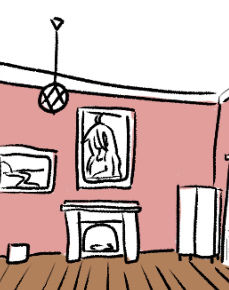 I forgot Piz had a portrait of herself in her room she’s so me coded