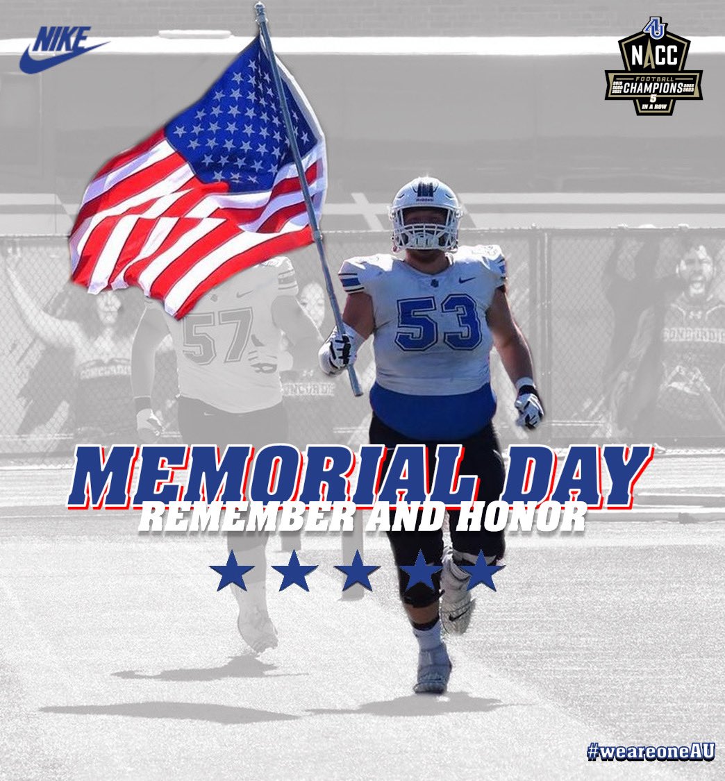 Today we honor those who have paid the ultimate sacrifice! #WeAreOneAU