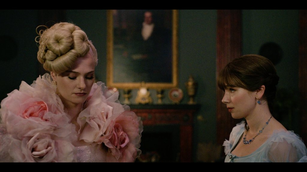 ANWSUPREMACY's tweet image. no cressida was so happy to see eloise look at her smiling &amp;amp; laughing 🥺 then her dad ruined it 😭 #Creloise #BRIDGERTON