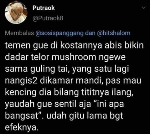 TINGKAH KOCAK NETIZEN USAI MAKAN KECUBUNG
-
