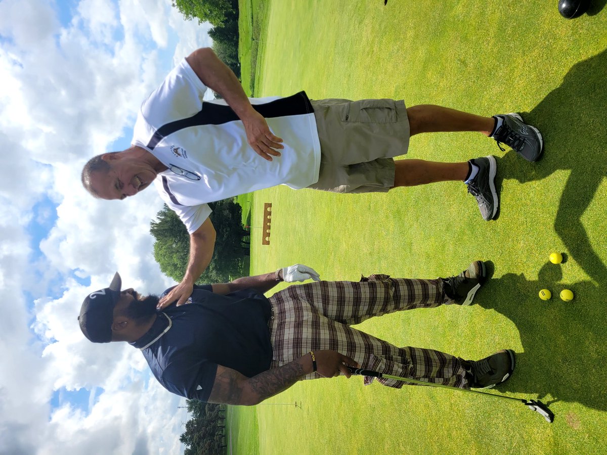 Robert F. (Bob) Butrym (@bobbutrym) on Twitter photo The Hamilton Tiger-Cat Alumni Association's annual Golf Tournament today has been graced by the presence of the newest <a href="/Ticats/">Hamilton Tiger-Cats</a> alumnus Mr. <a href="/Simoni_Lawrence/">Simoni Lawrence</a> as spotted by <a href="/Ispy211/">paparrazzi 4 21</a>
Simi seen strutting about here with Courtney and the legendary Rocky D. π€ππ€ The Hamilton Tiger-Cat Alumni Association's annual Golf Tournament today has been graced by the presence of the newest <a href="/Ticats/">Hamilton Tiger-Cats</a> alumnus Mr. <a href="/Simoni_Lawrence/">Simoni Lawrence</a> as spotted by <a href="/Ispy211/">paparrazzi 4 21</a>
Simi seen strutting about here with Courtney and the legendary Rocky D. π€ππ€