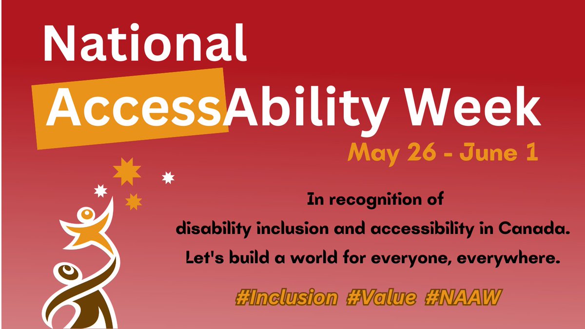 Today, SK Advocate and staff recognize and support National AccessAbility Week.
Let’s work together for a barrier-free Canada!
#NAAW
#EqualRights
#ChildRights