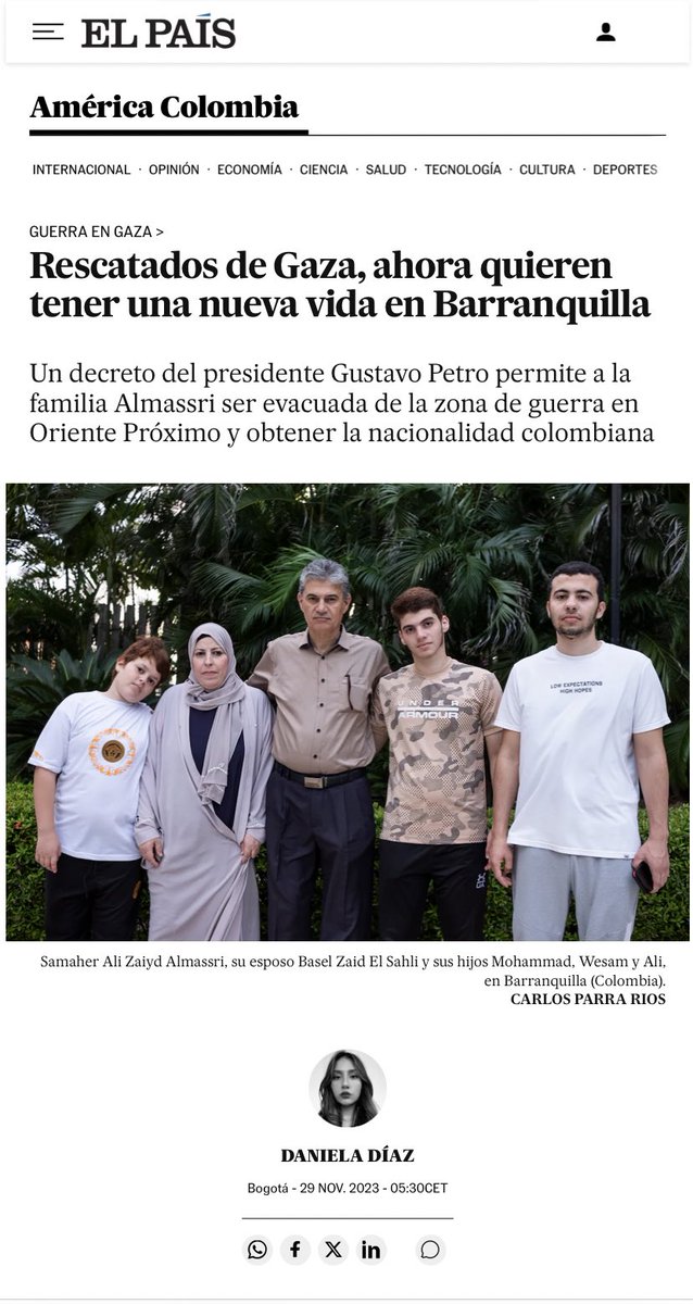 Eu_femismo's tweet image. Hace unos meses Petro repatrió a una familia colombopalestina que se estableció en el Atlántico y desde entonces buscan subsistir y ahorrar lo suficiente para comprar una casa. Para ello impulsan esta iniciativa gastronómica. Hacen envíos en Barranquilla 📲 3128510660. Apóyenles!