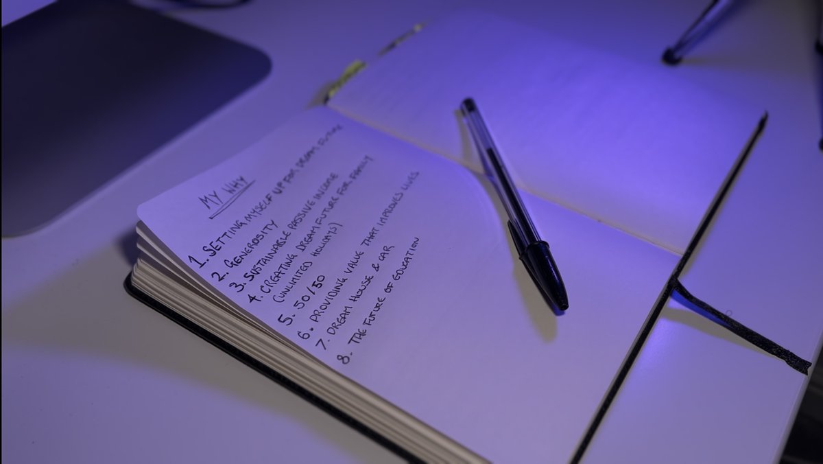 The reason you’ll succeed is largely down to the size of your why.

Write it out.

When you consider giving in?

Read it &amp; remind yourself of your why.