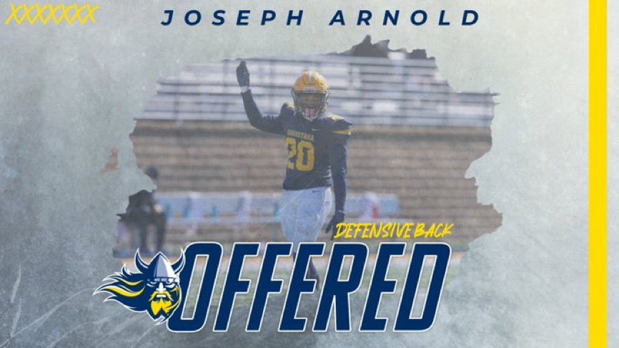 Following a great camp and conversation with <a href="/CoachOJ_/">Jerry Olszewski</a> <a href="/CoachSipple/">Mark Sipple</a> <a href="/Coach_Enderson/">Brock Enderson</a> <a href="/CoachManuel14/">Jamari Manuel</a>, I'm grateful and excited to announce an offer to play at <a href="/AugieFB/">Augustana Football</a> 

<a href="/CoachClintRider/">Clint Rider</a>
<a href="/KollinAhern/">Kollin Ahern</a> 
<a href="/HarperIsland24/">Miknedric Harper</a>