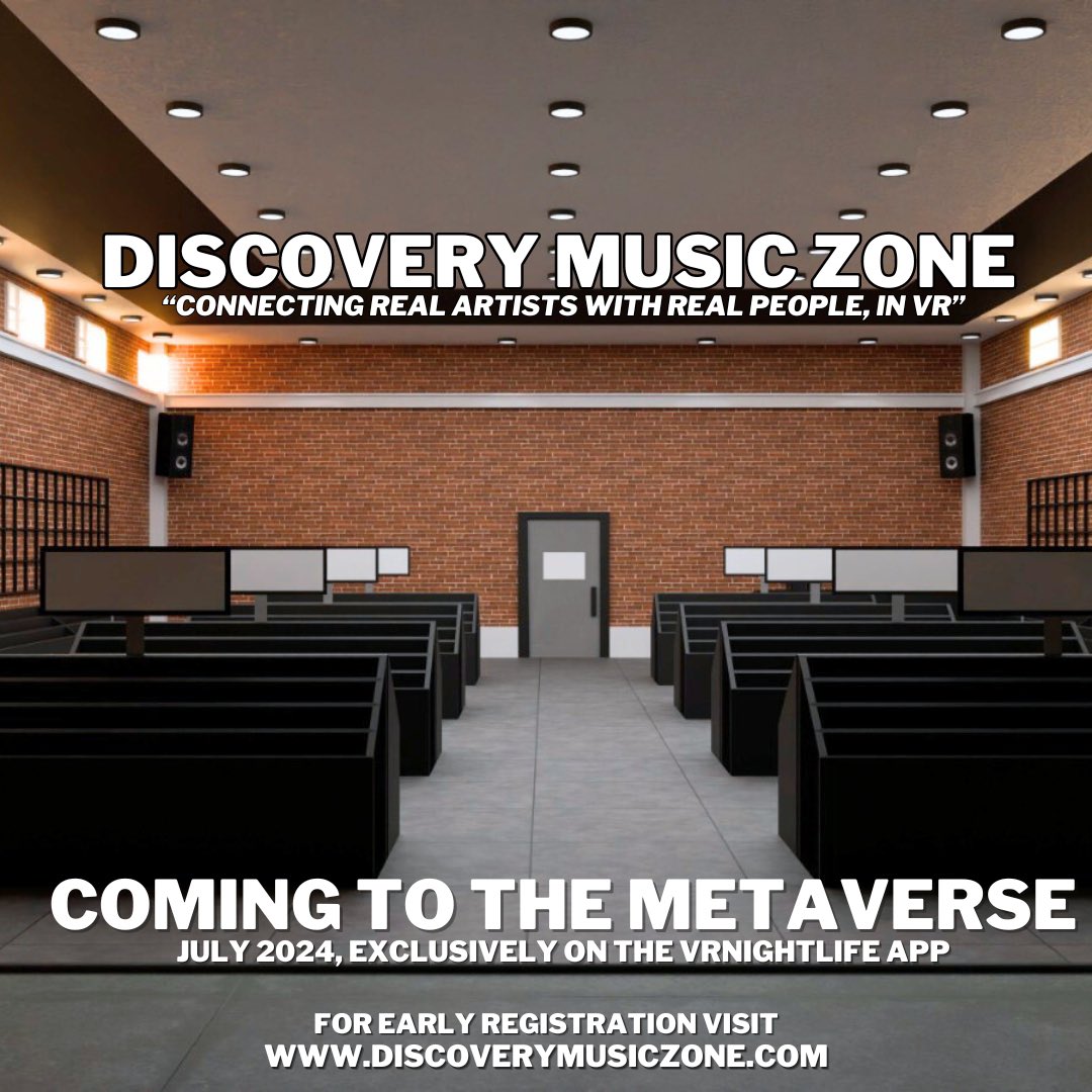 DscvryMusicZone's tweet image. Discovery Music Zone, a Record Store and Art Gallery located in the Metaverse, exclusively on the @Thevrnightlife app.  You can discover music &amp;amp; connect with amazing artists! 🎧🎨 Get Early Access: shorturl.at/YC9od

#DiscoveryMusicZone #VRMusic #MetaQuest #VirtualReality