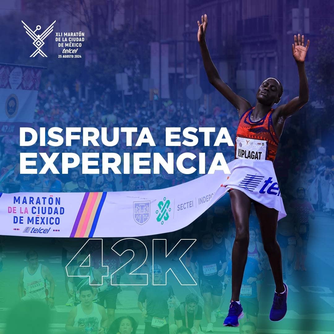 El Maratón de la Ciudad de México @Telcel te espera con los brazos abiertos, aún estás a tiempo, prepárate para vivir una experiencia épica. 🫶🏽🏃🏻‍♀️🏃🏾‍♀️ ¡Inscríbete ahora! 👇🏽 emociondeportiva.com/home/evento/51…