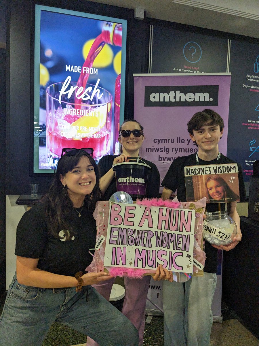 It was Gemini season tonight at <a href="/UtilitaArenaCDF/">Utilita Arena Cardiff</a>. We had fun handing out some Nadine wisdom to help raise some funds for <a href="/Anthem_Cymru/">Anthem</a>! <a href="/GirlsAloud/">Girls Aloud</a>.