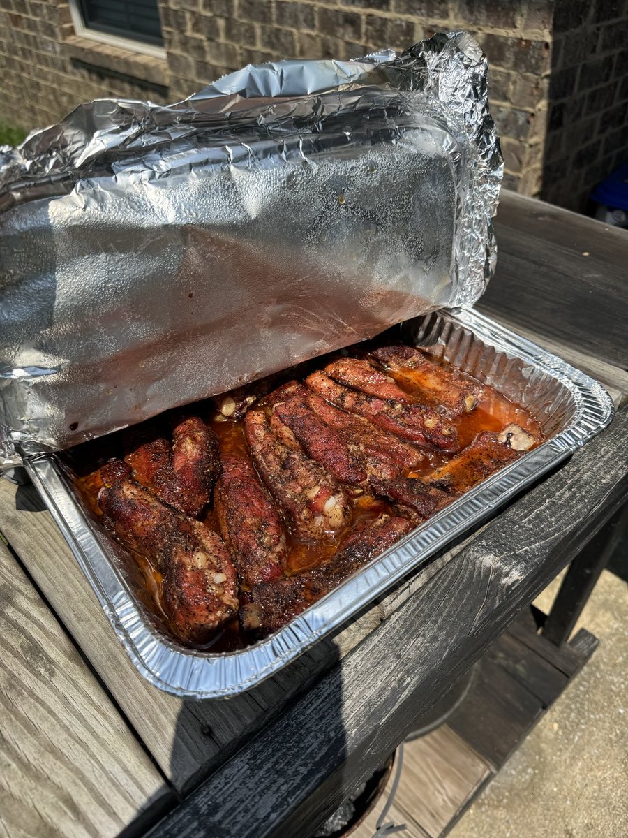 St. Louis Party Ribs! @recteq_offial ⁦@HowToBBQRight⁩ ⁦@PrairieFresh⁩