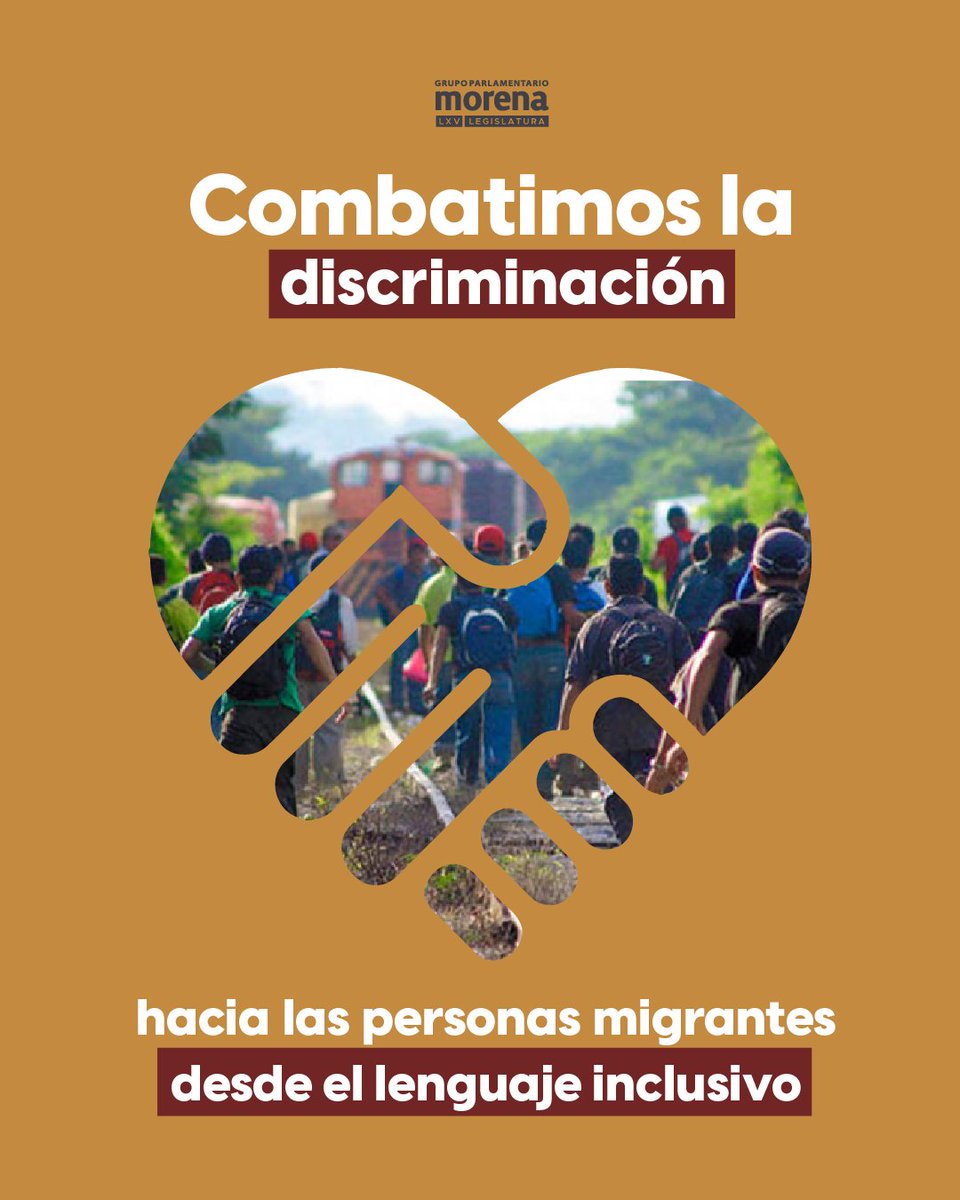 Contra la discriminación, incorporamos en la ley un lenguaje más inclusivo para hablar sobre nuestras hermanas y hermanos migrantes.