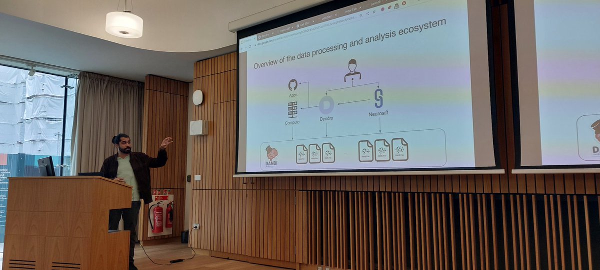 Alessio Buccino (@buccino_alessio) on Twitter photo Finally, @luiztauffer from <a href="/CatalystNeuro/">CatalystNeuro</a> presented Dendro: an open-source no-code framework to analyze neuroscience data in the cloud Finally, @luiztauffer from <a href="/CatalystNeuro/">CatalystNeuro</a> presented Dendro: an open-source no-code framework to analyze neuroscience data in the cloud